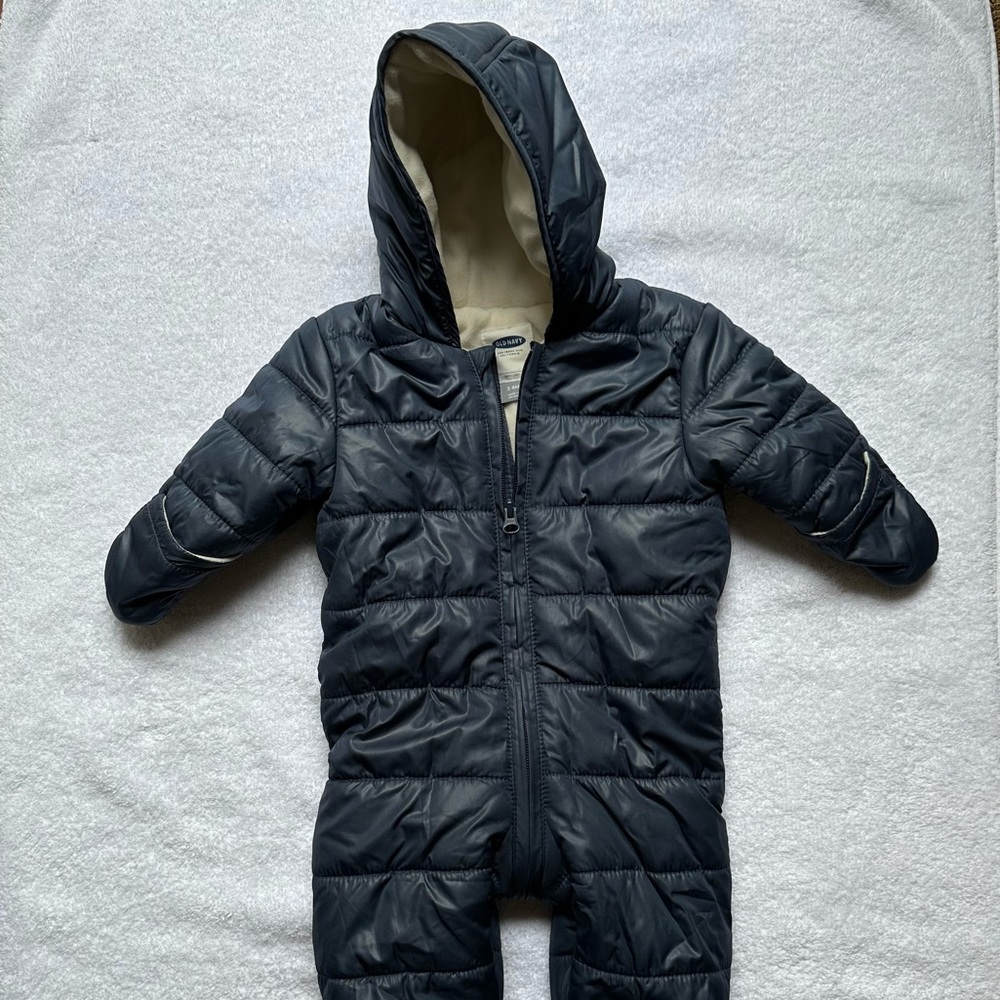 Old Navy Fleece Lined Puffer Snowsuit - Unisex